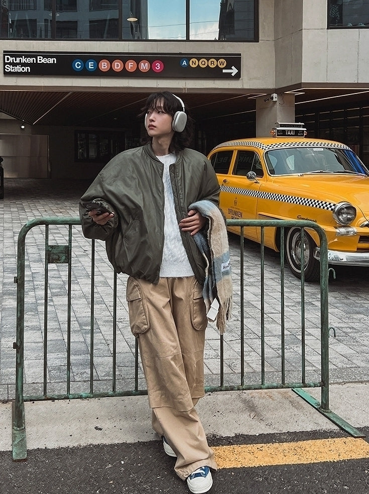 Winter Warm Commuter Baseball Jacket