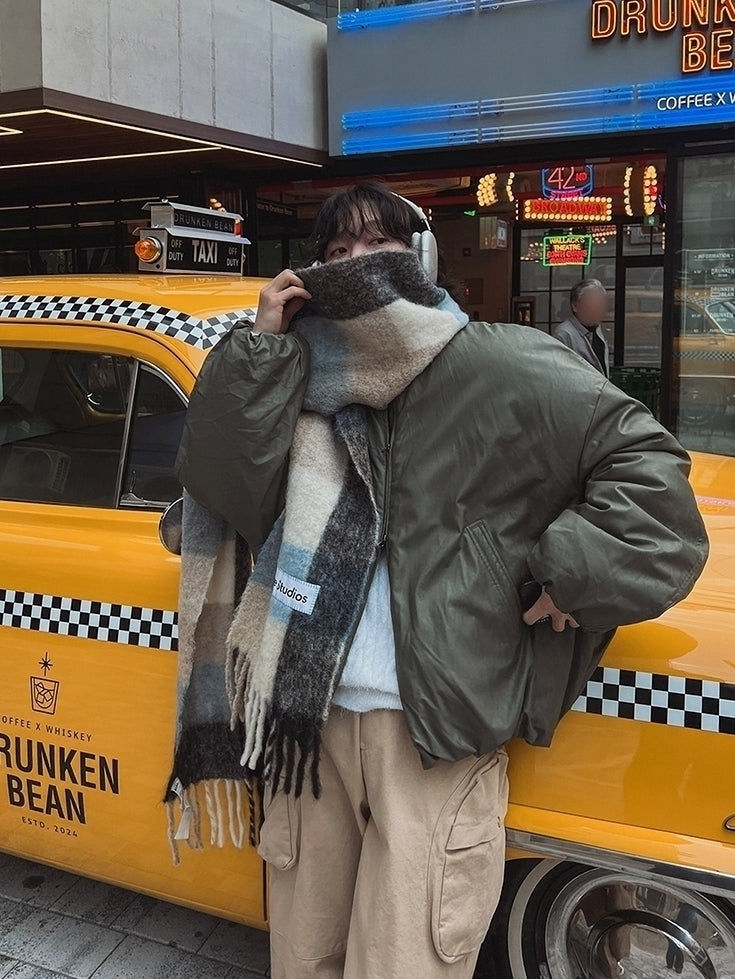 Winter Warm Commuter Baseball Jacket