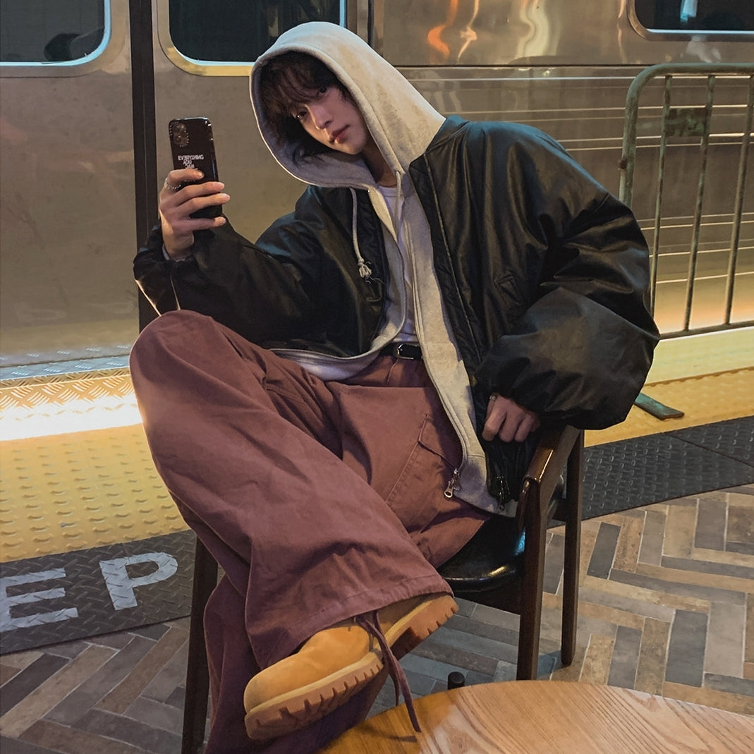 Winter Warm Commuter Baseball Jacket