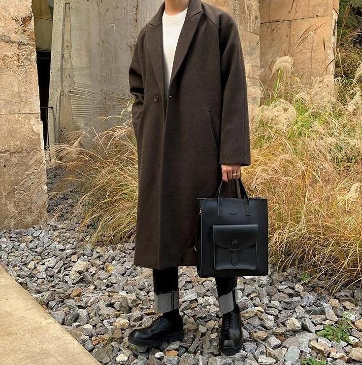 Winter Overcoat British Style Thick Trench Coat