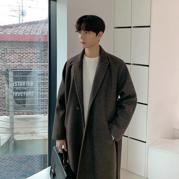 Winter Overcoat British Style Thick Trench Coat