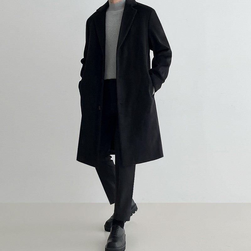 Blend Coat British Style Outerwear