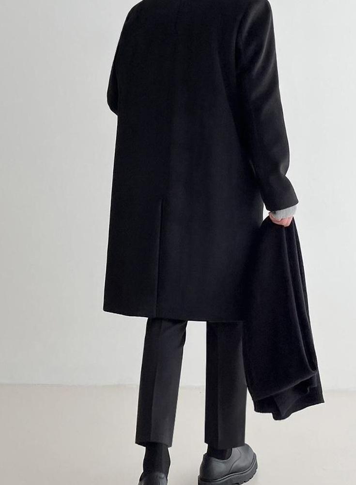 Blend Coat British Style Outerwear