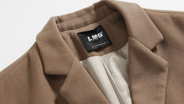 Blend Coat British Style Outerwear