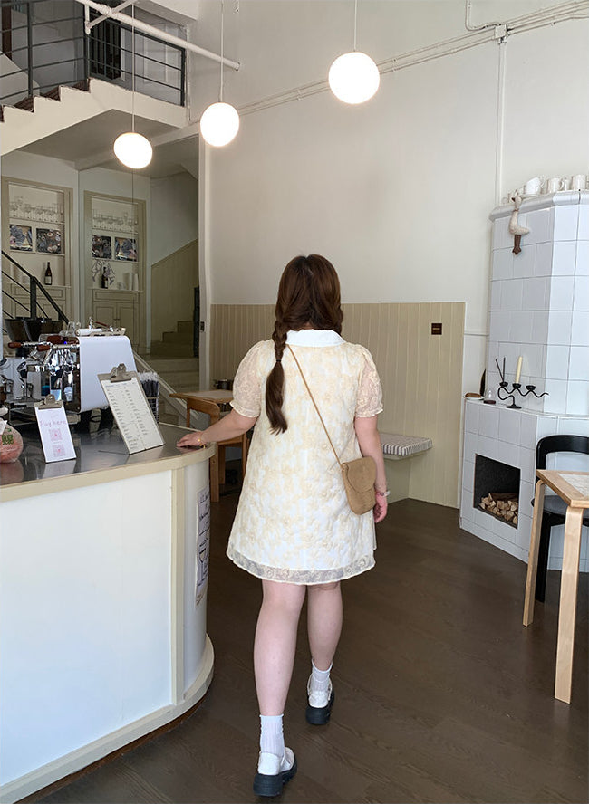 Loose Doll Collar Summer Dress Style
