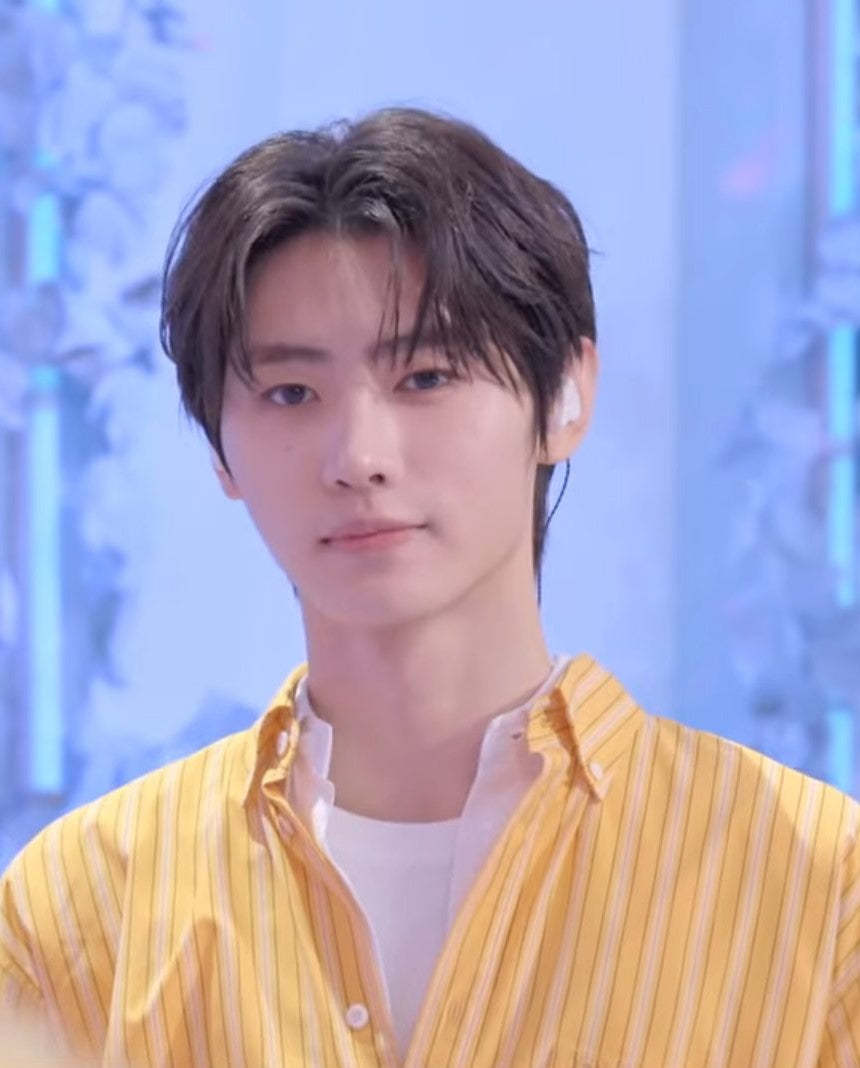 Yellow Striped Oversized Shirt