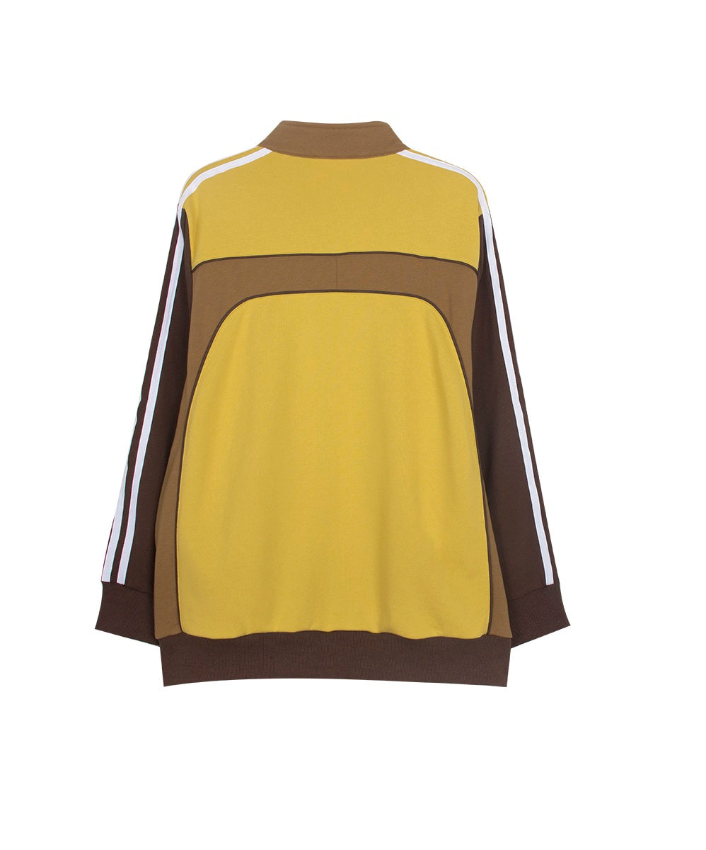 Yellow Vintage Sporty Jacket