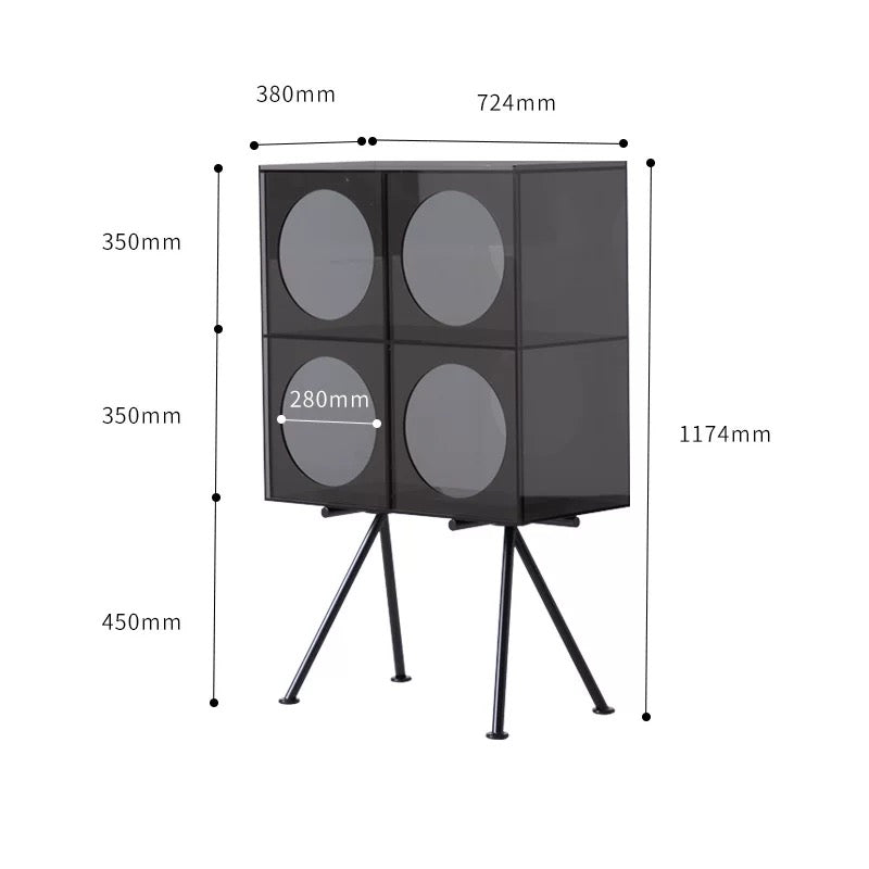 Modern Acrylic Display Cabinet