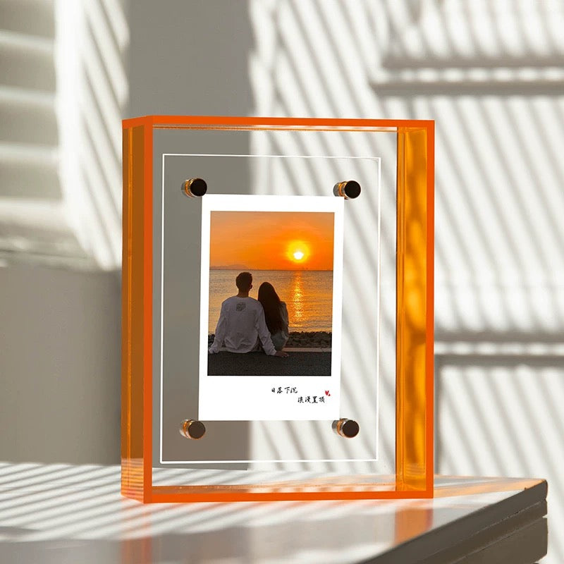 Transparent Acrylic Photo Frame