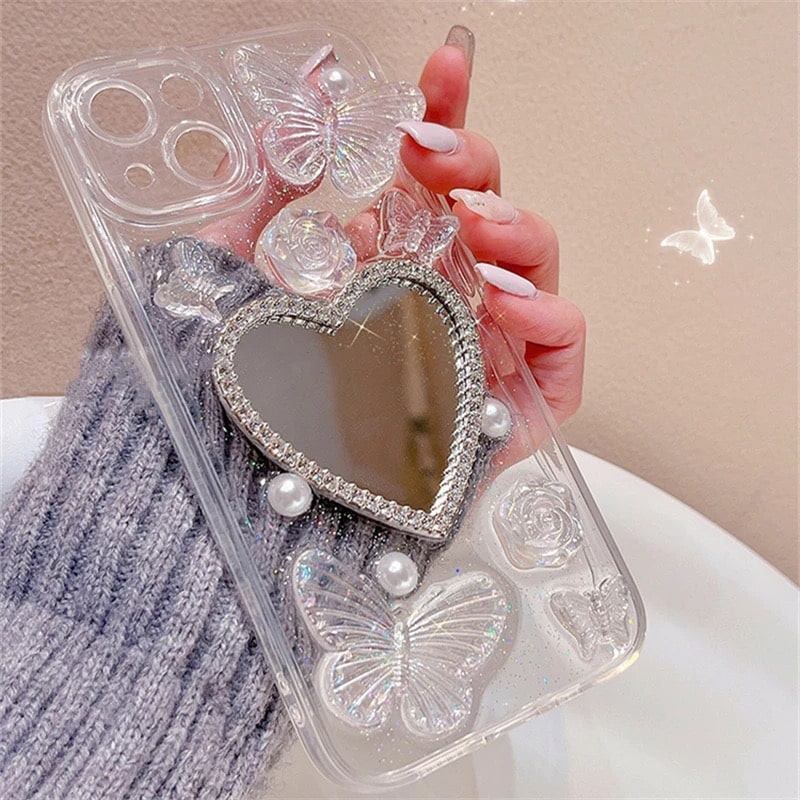 3D Butterfly iPhone Case