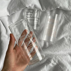 Coffee Tumbler Glass