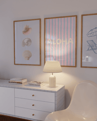 Coastal Girl Poster Set