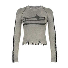Ripped Vintage Sweater