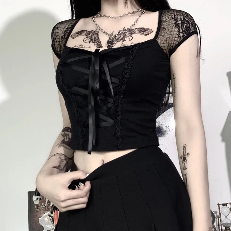Lolita Black Top