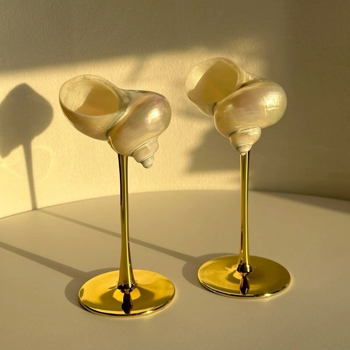 Shell Wine Glass
