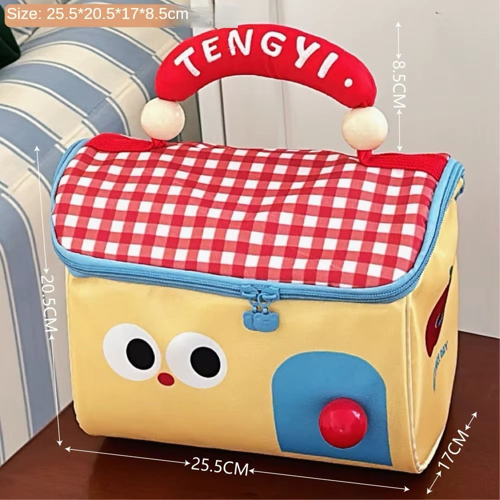 Cute Cottage Makeup Bag