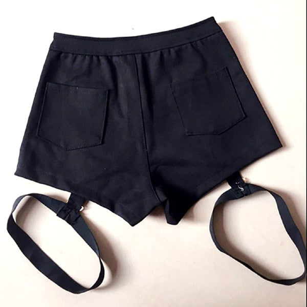 Black Hot Shorts