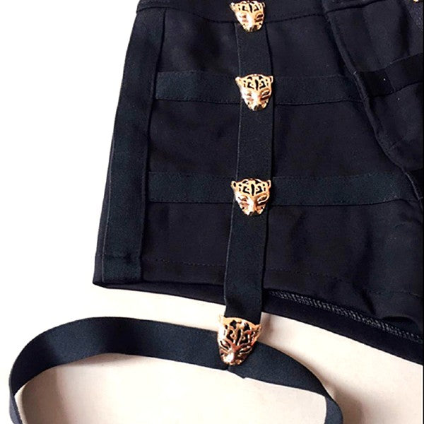 Black Hot Shorts
