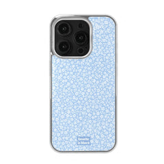 Blue Ditsy Floral iPhone Case