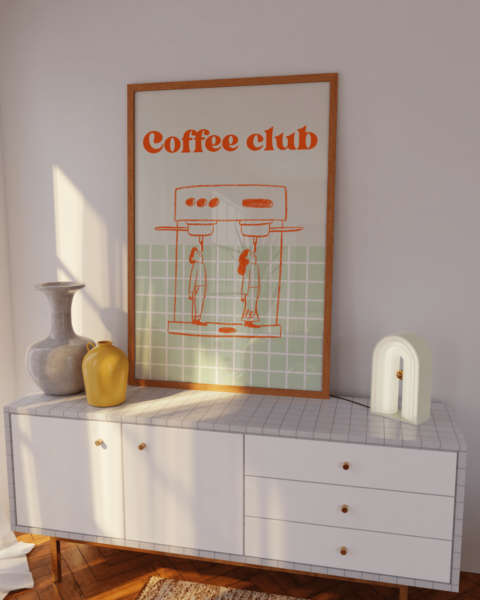 Coffee Club Poster Set