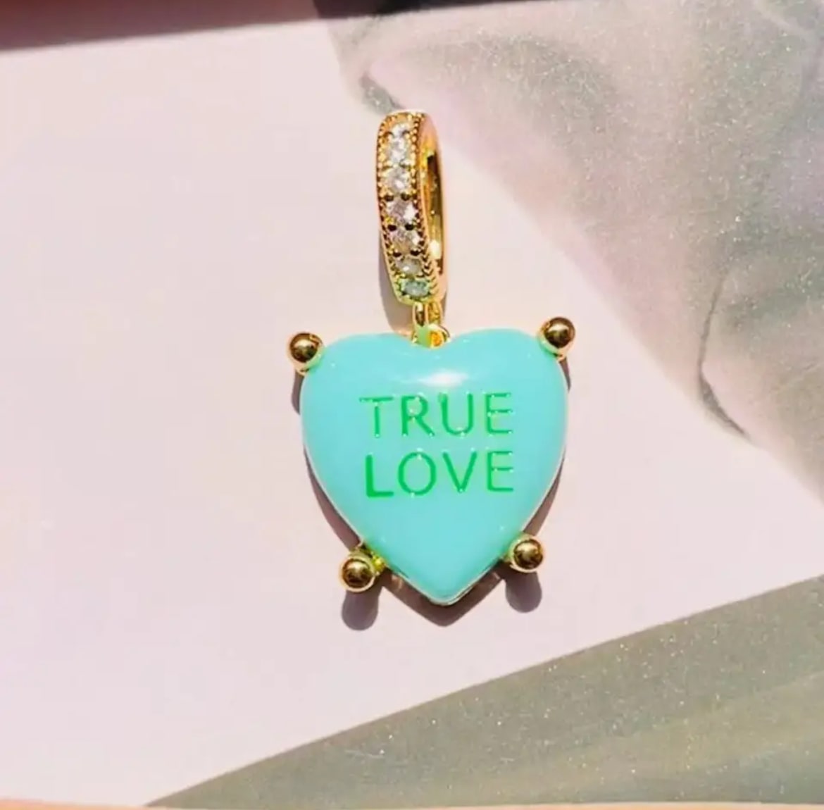 Colorful Heart Pendant