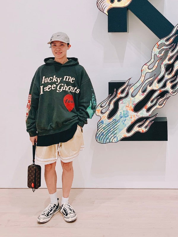Black Lucky Me I See Ghosts Hoodie