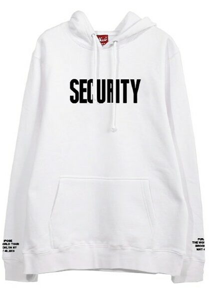Yellow Security Hoodie