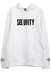 Yellow Security Hoodie