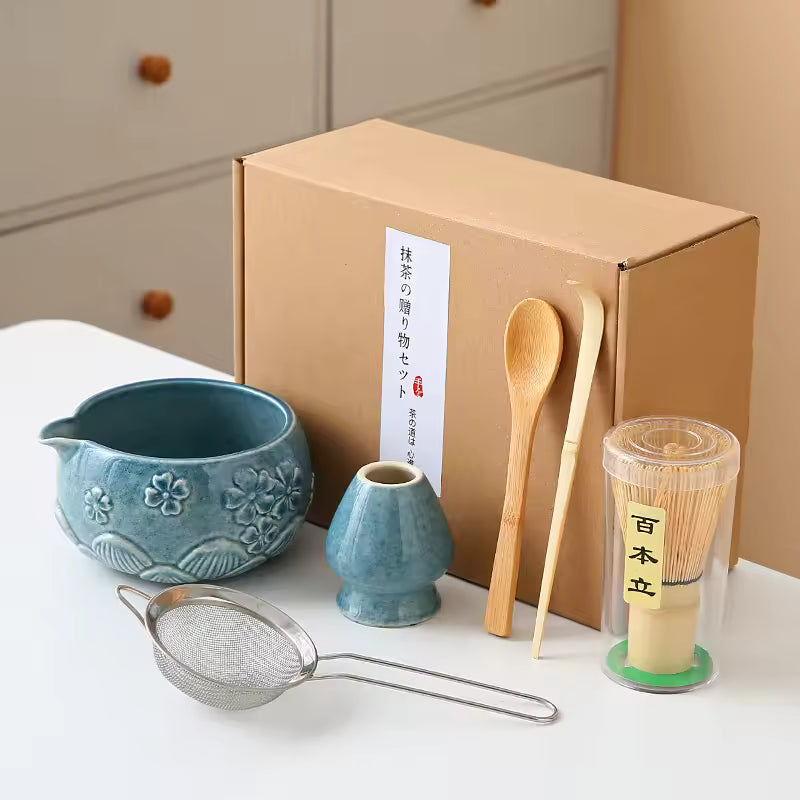 Japanese Matcha Tea Set 6-Piece