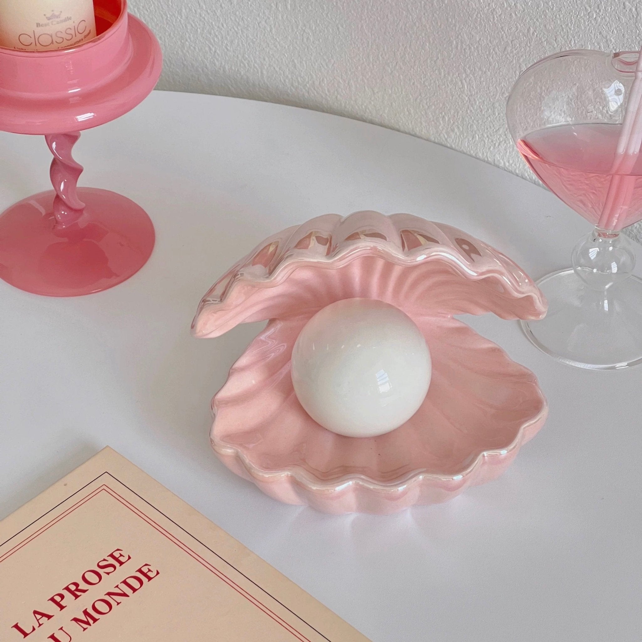 Ceramic Pearl Lamp