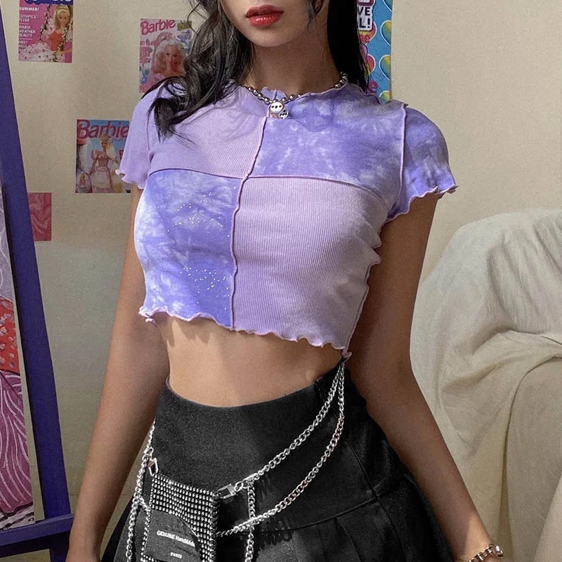 Tie Dye Crop Top