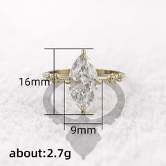 Aesthetic Crystal Ring