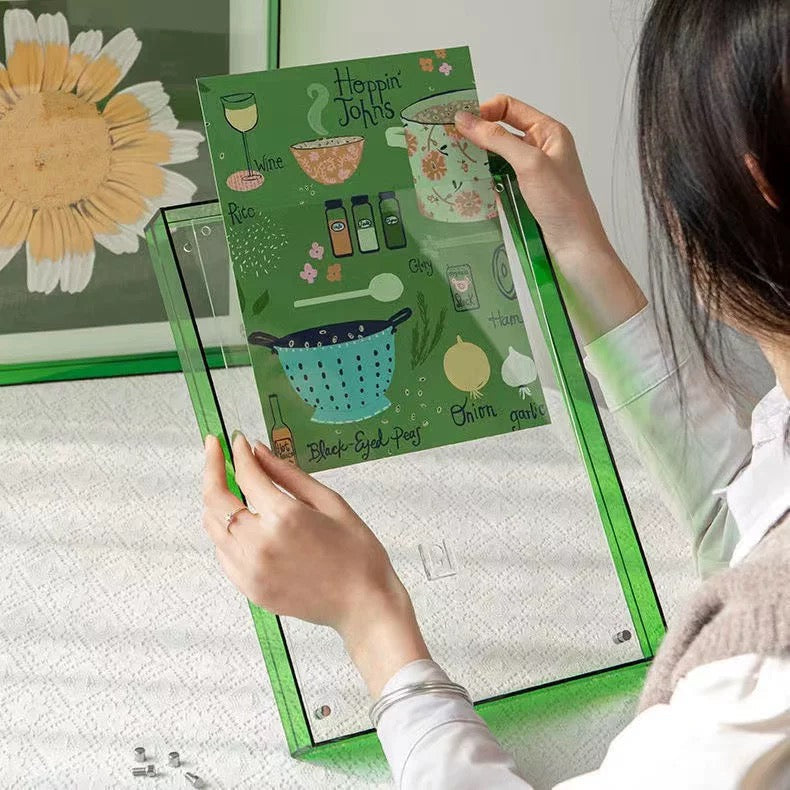 Transparent Acrylic Photo Frame