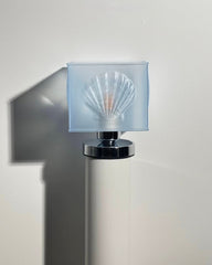 Mermaidcore Blue Seashell Lamp