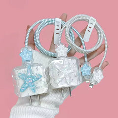 Starfish Crystal USB Cable Protector