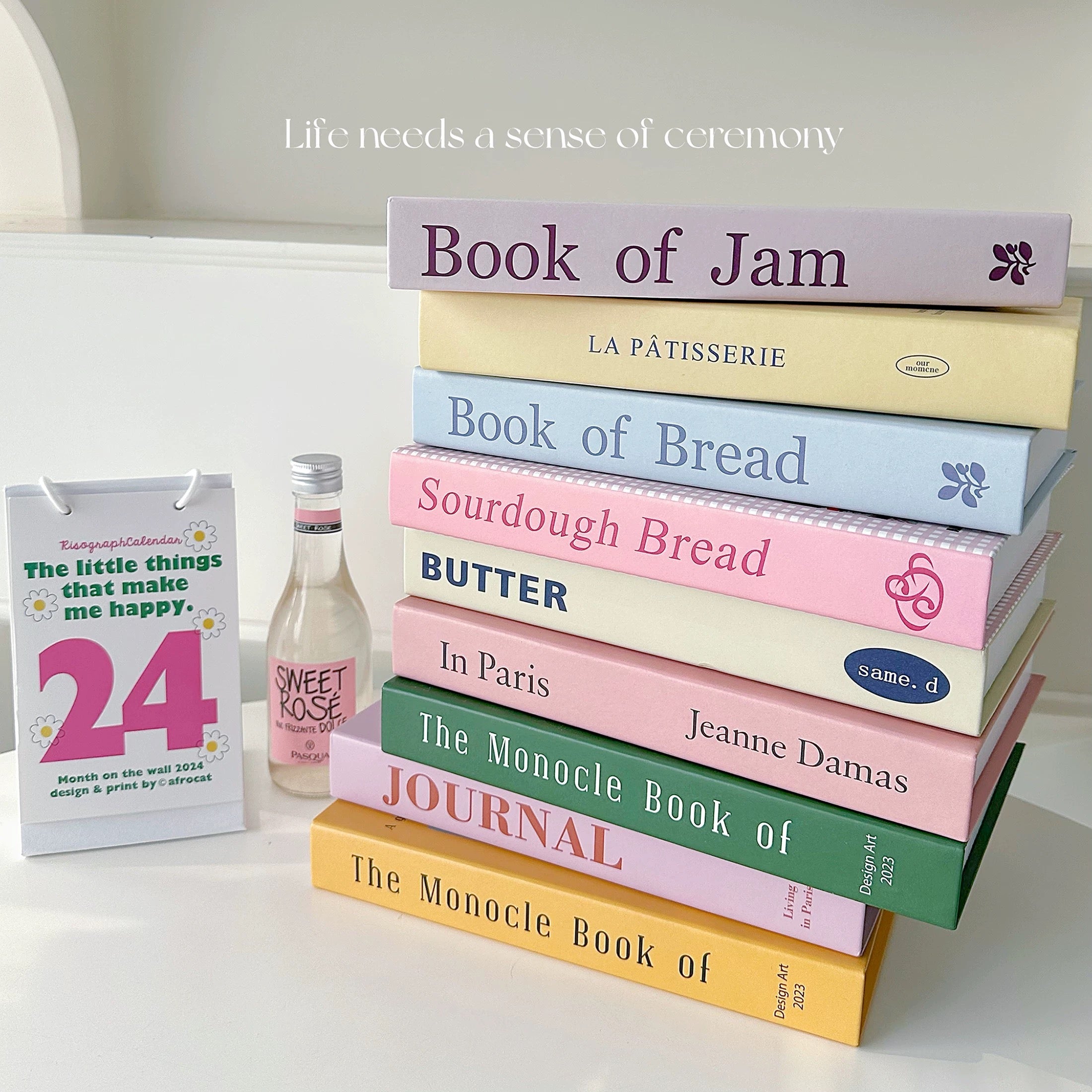 Danish Pastel Decorative Books