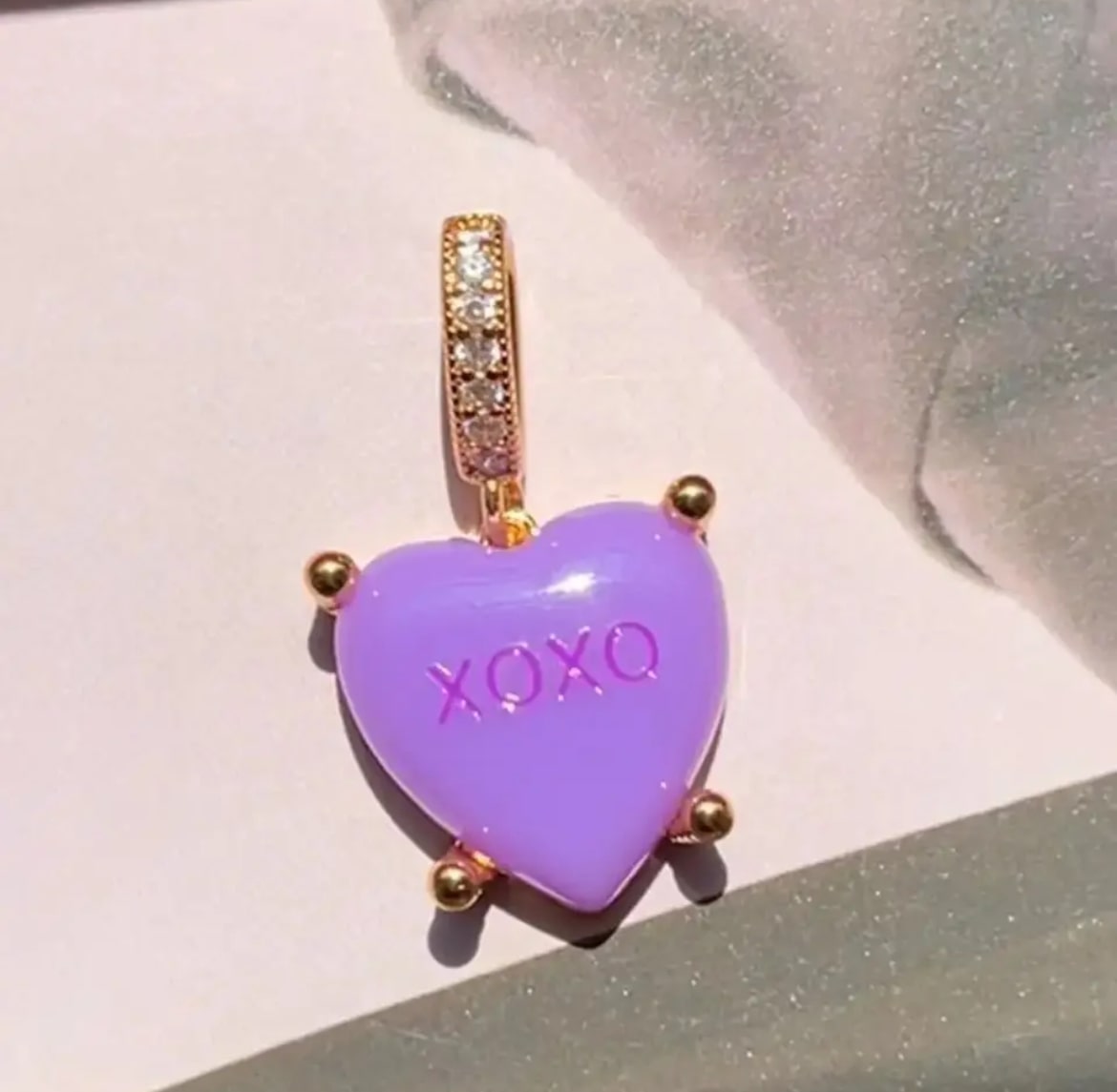 Colorful Heart Pendant