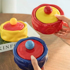 Colorful Funky Ceramic Ashtray