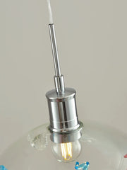Mid-Century Colorful Glass Pendant Light
