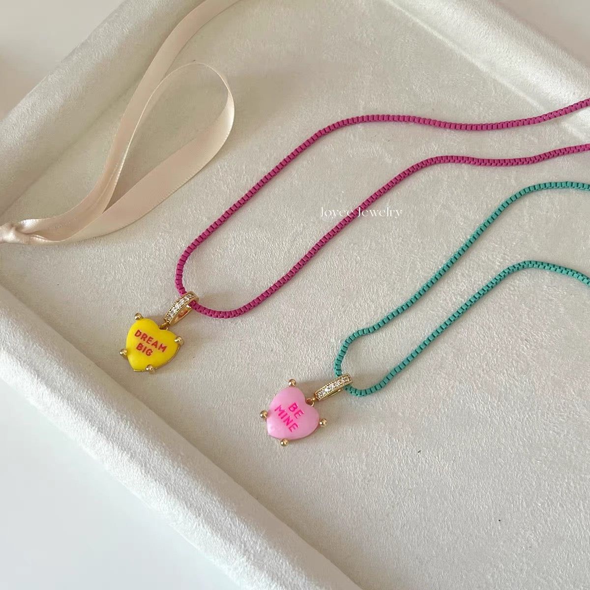 Colorful Heart Pendant