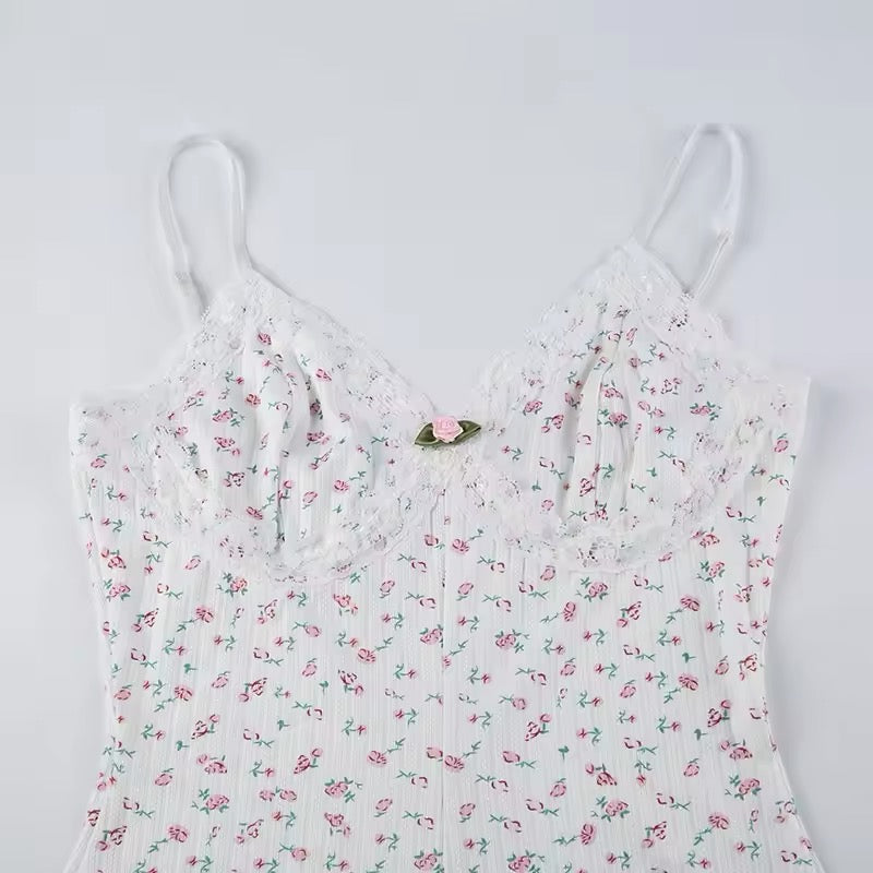 Coquette Floral Lace Bodysuit