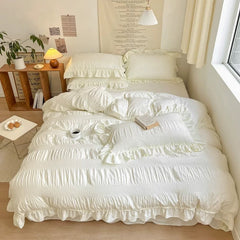 Chic Girl Lace Duvet Cover Set