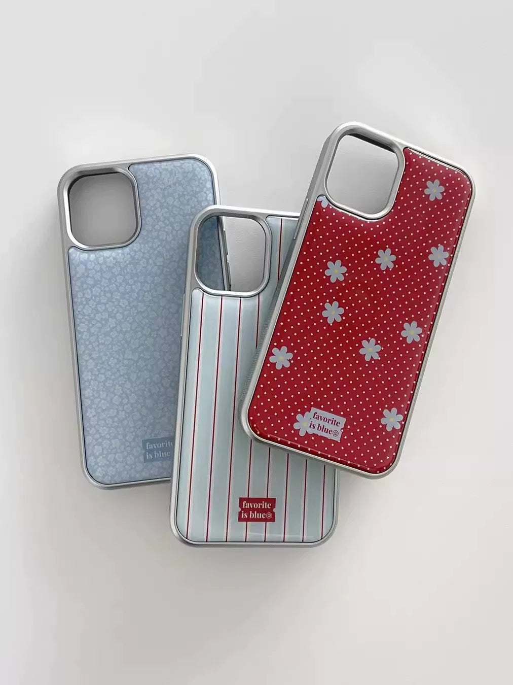 Blue Varsity Stripe iPhone Case