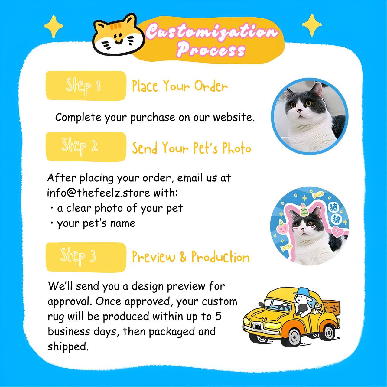 Custom Pet Rug From Photo