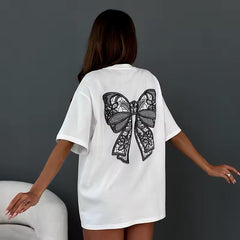 Coquette Black Bows T-Shirt