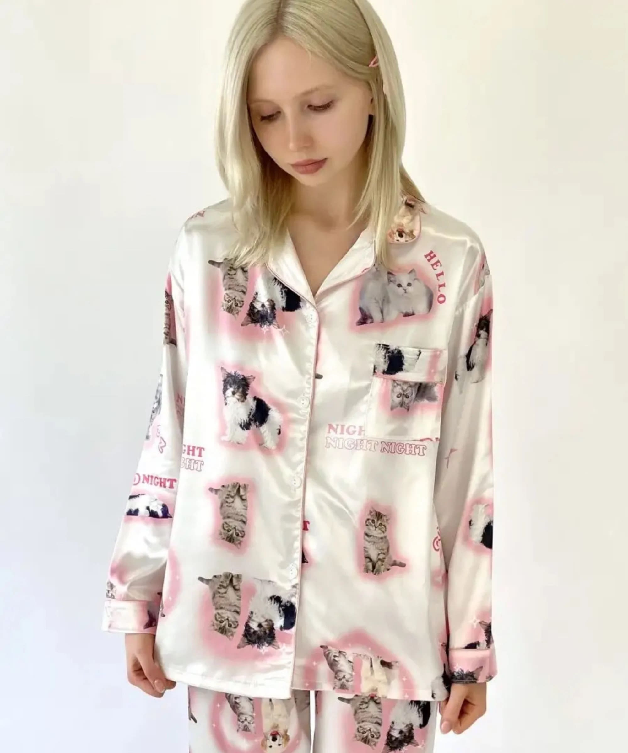Kawaii Kitten Pajamas