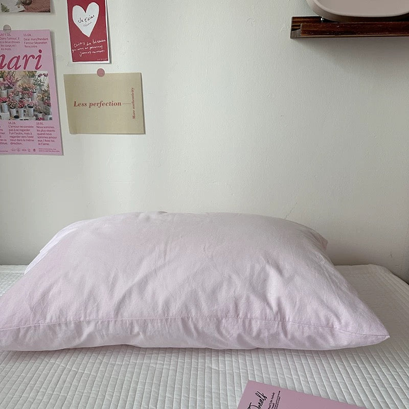 Pastel Aesthetic Cotton Pillowcase