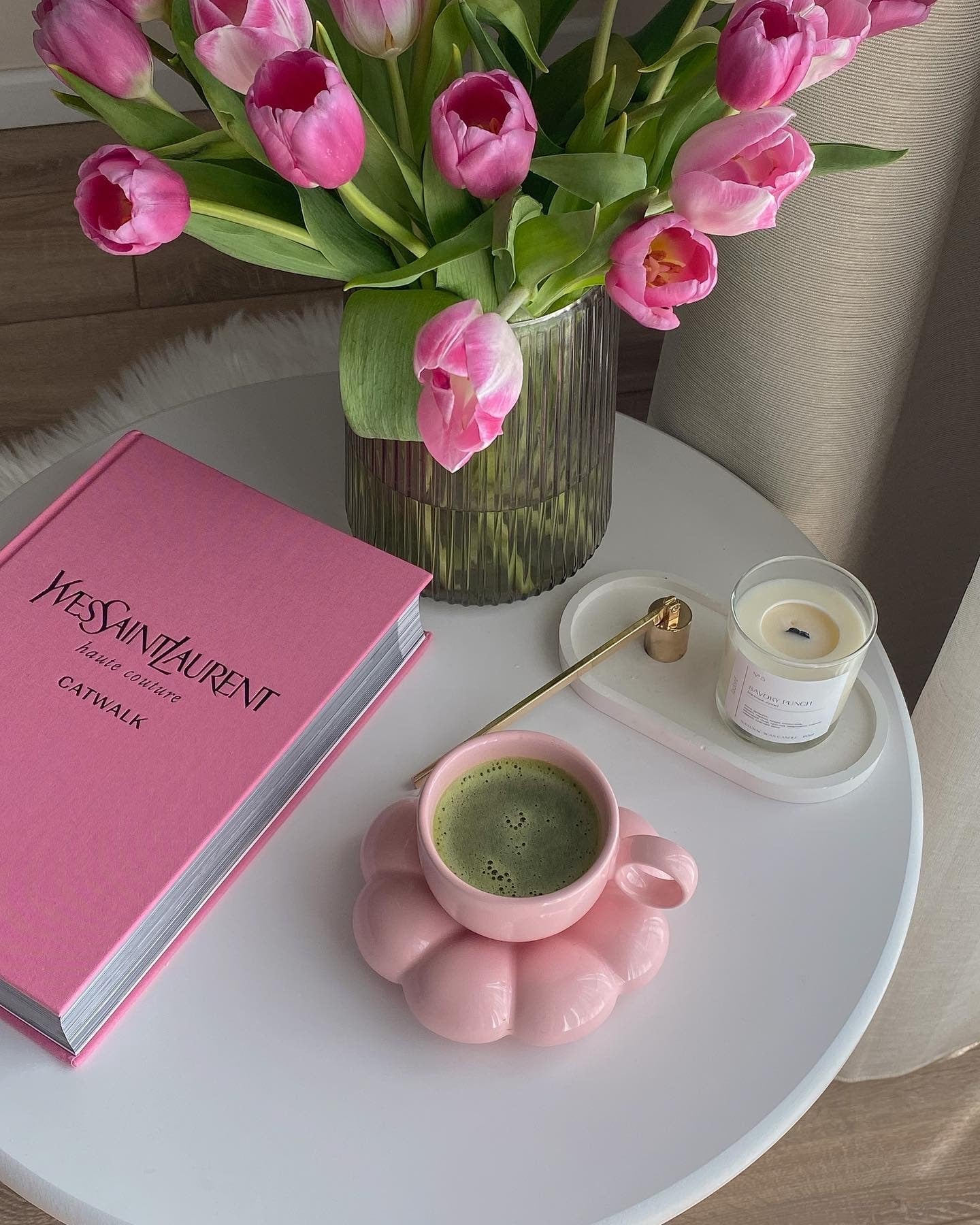 Pink Bubble Mug Set