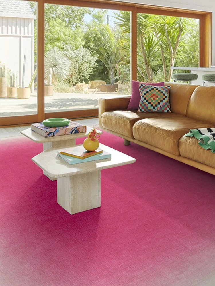 Gradient Pink Carpet