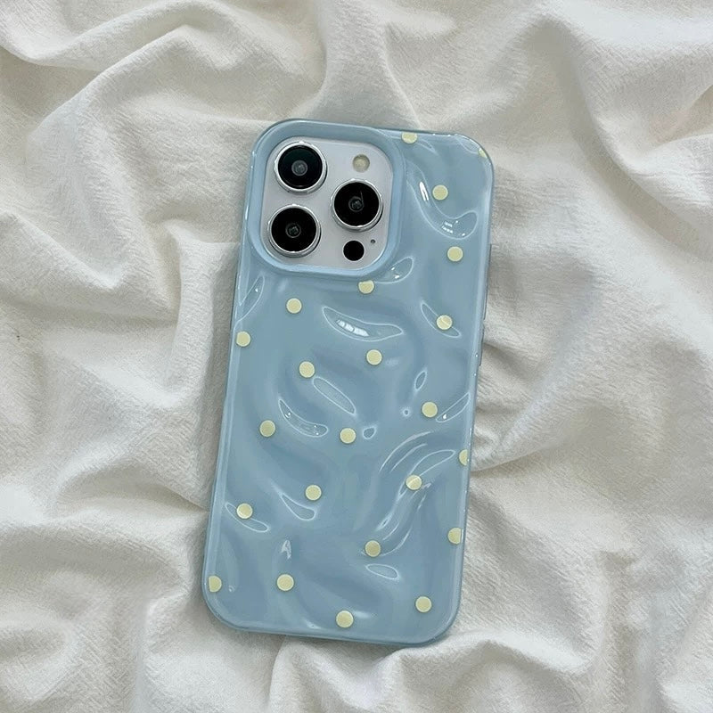 Glossy Polka Dot iPhone Case